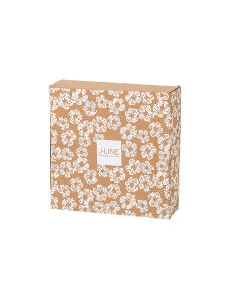 Set apéro Nara grand format avec plateau en bois et bols en céramique blanc et noir 