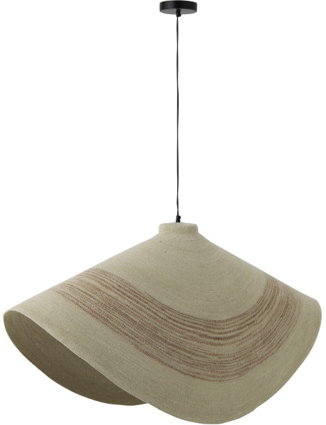 Suspension en fibres naturelles terracotta 100 cm Marévia 