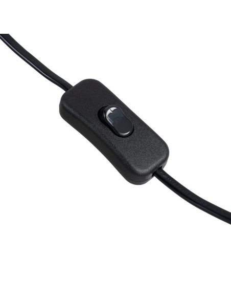 Lampe à poser verre opalin et bois brun 25 x 25 x 38 cm Lumera