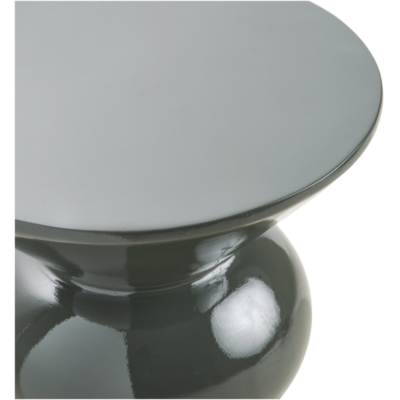 Table d'appoint Ø33,5 cm fibre de verre vert profond Rosolina 