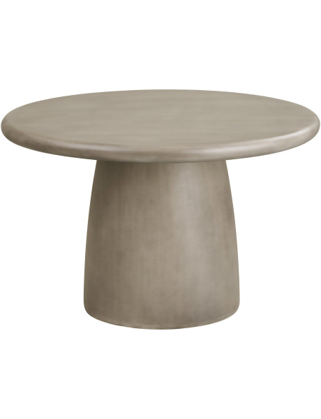 Table à manger ronde design grise Ø120 x H75 cm Bonnet 