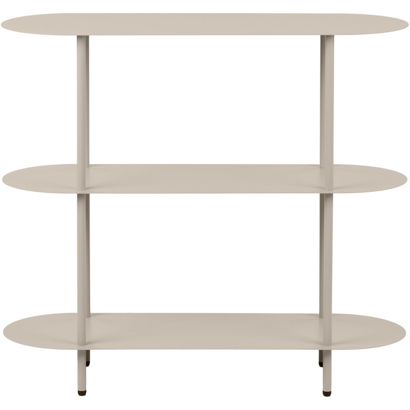 Étagère métal sable 90 x 31 x 81 cm Rieti 