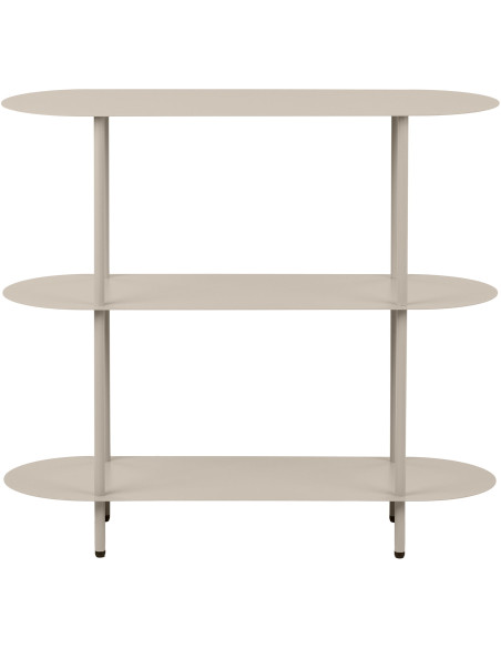 Étagère métal sable 90 x 31 x 81 cm Rieti 