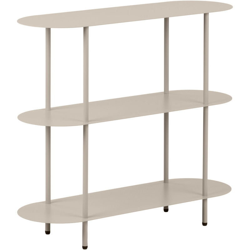 Étagère métal sable 90 x 31 x 81 cm Rieti