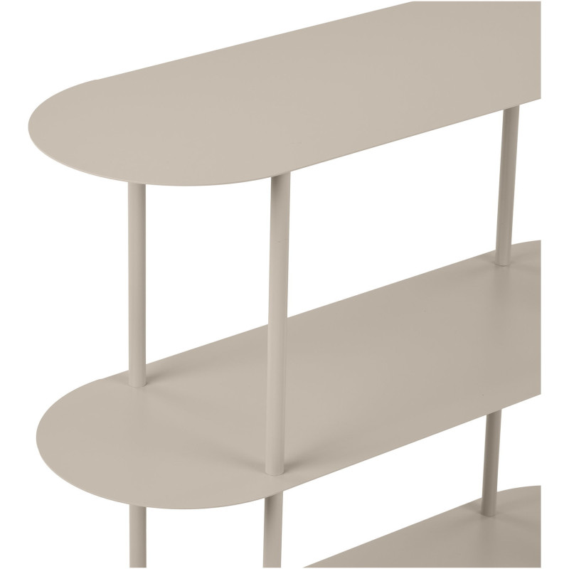 Étagère métal sable 90 x 31 x 81 cm Rieti 