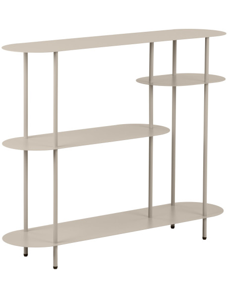Étagère métal sable 118 x 31 x 97 cm Rieti House Nordic - 2
