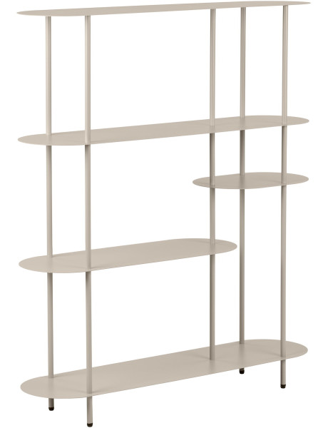 Étagère métal sable 5 niveaux 118 x 31 x 139 cm Rieti House Nordic - 2