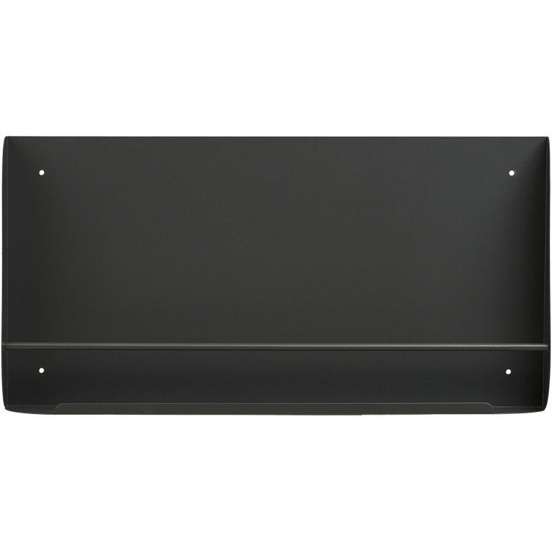 Étagère murale métal gris foncé 60 x 7 x 30 cm Volterra 