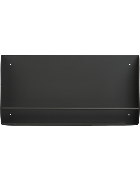 Étagère murale métal gris foncé 60 x 7 x 30 cm Volterra 