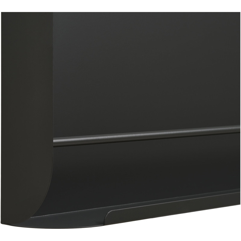 Étagère murale métal gris foncé 60 x 7 x 30 cm Volterra 