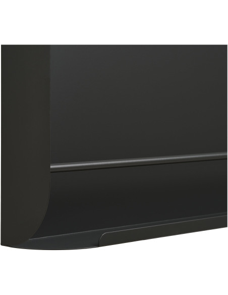 Étagère murale métal gris foncé 60 x 7 x 30 cm Volterra 