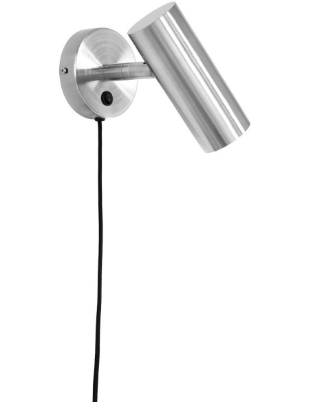 Paris Wall Lamp - Wall lamp, metal, silver 