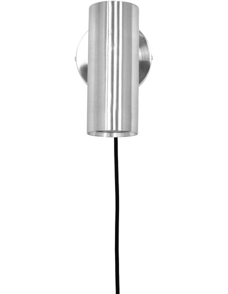 Paris Wall Lamp - Wall lamp, metal, silver 