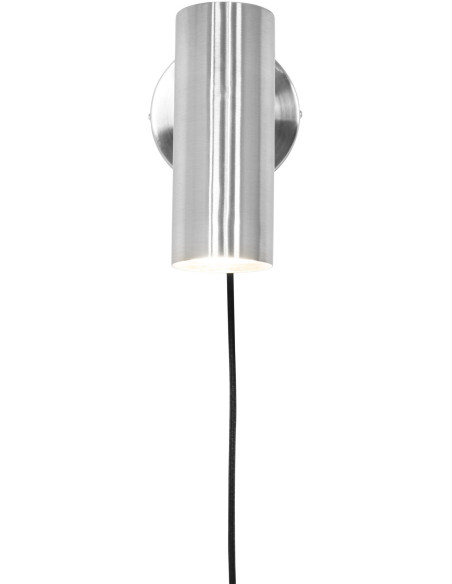 Paris Wall Lamp - Wall lamp, metal, silver 