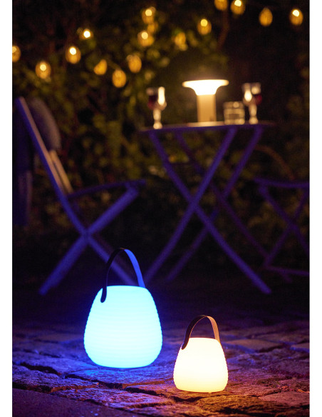 Derry LED Lamp - Lamp, rechargeable, white 