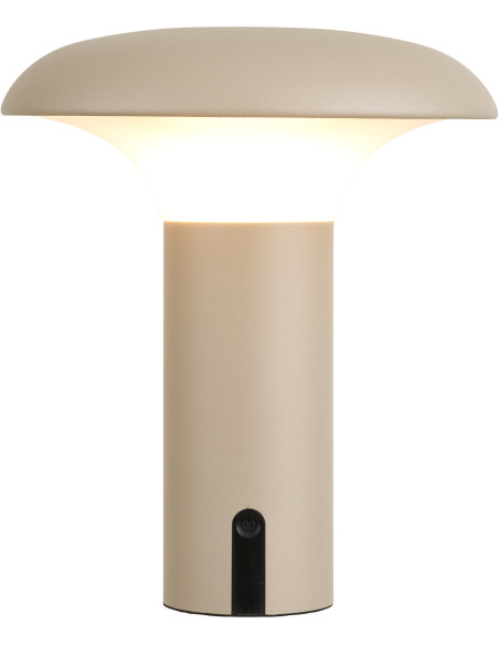 Ramsey LED Lamp - Lamp, rechargeable, beige 