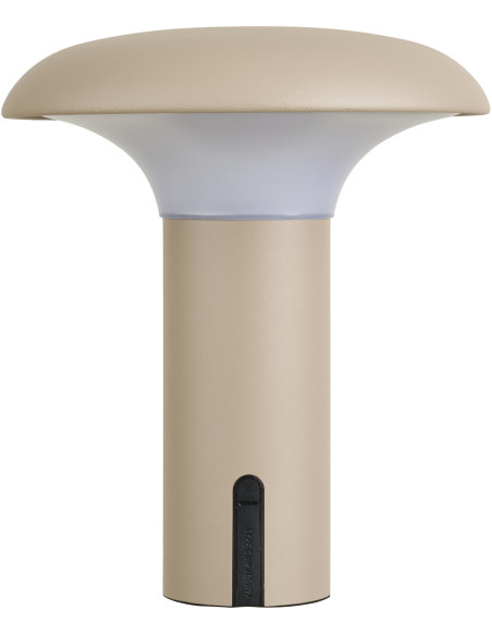 Ramsey LED Lamp - Lamp, rechargeable, beige 