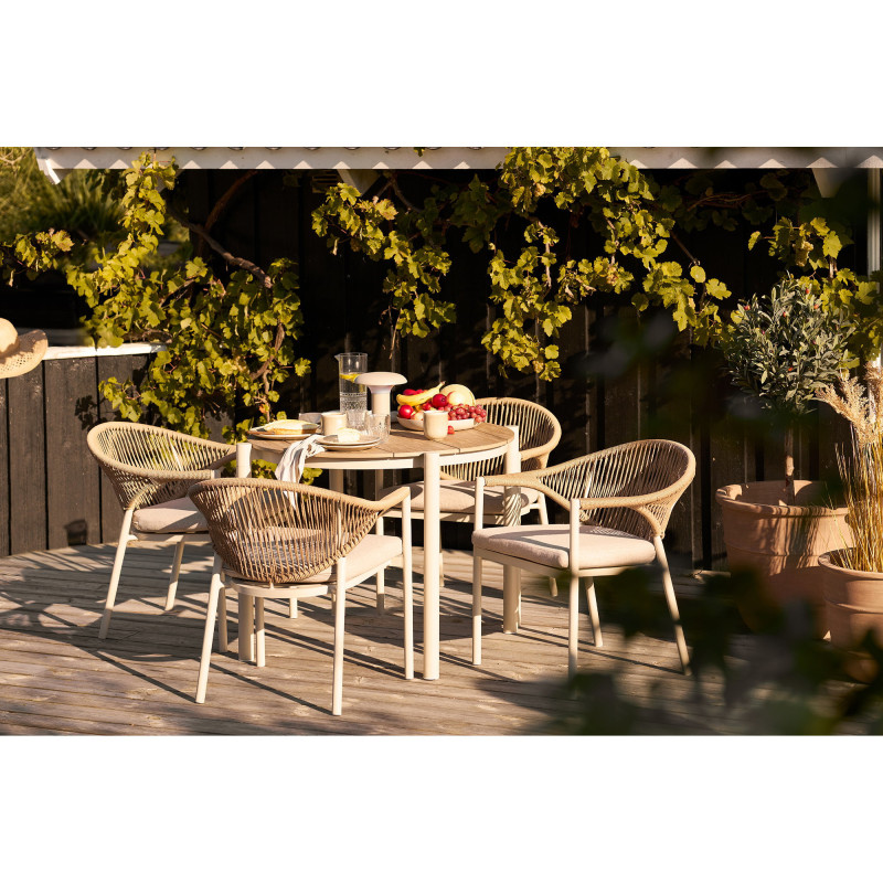 Ramsey LED Lamp - Lamp, rechargeable, beige 