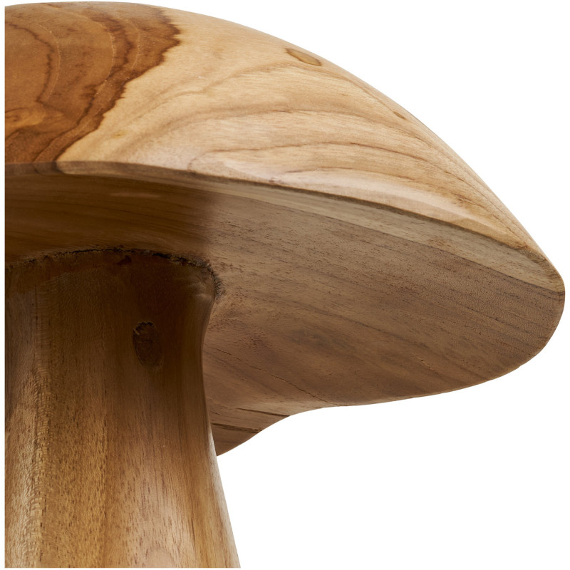 Kodi Decoration Mushrooms - Decoration Mushrooms, teak, natural, set of 2 