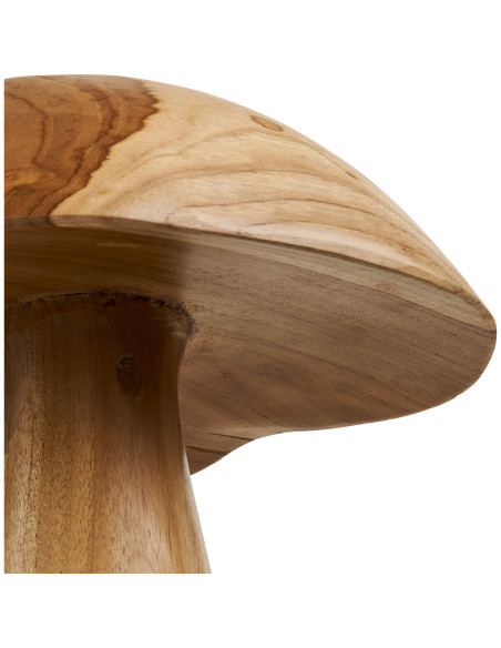 Kodi Decoration Mushrooms - Decoration Mushrooms, teak, natural, set of 2 
