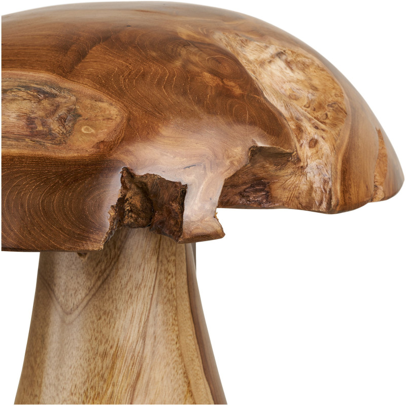 Kodi Decoration Mushrooms - Decoration Mushrooms, teak, natural, set of 2 