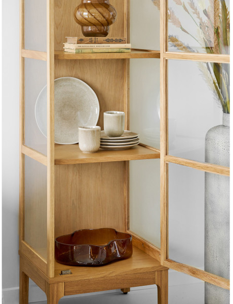 Plateau décoratif verre brun fumé Liora House Nordic - 2