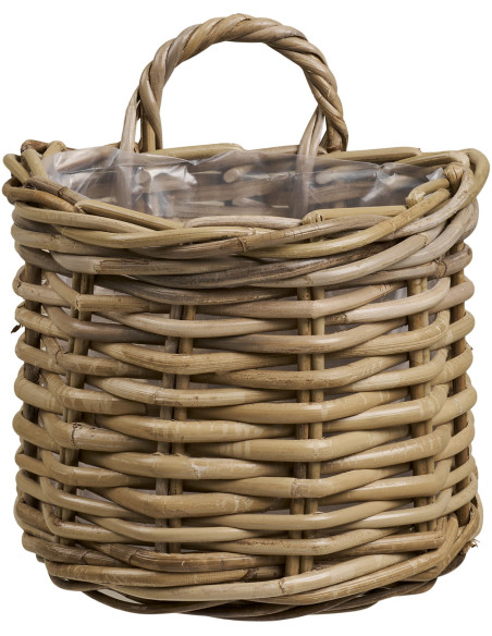 Keli Basket - Basket, kubu rattan, natural, 37x23x27 cm 