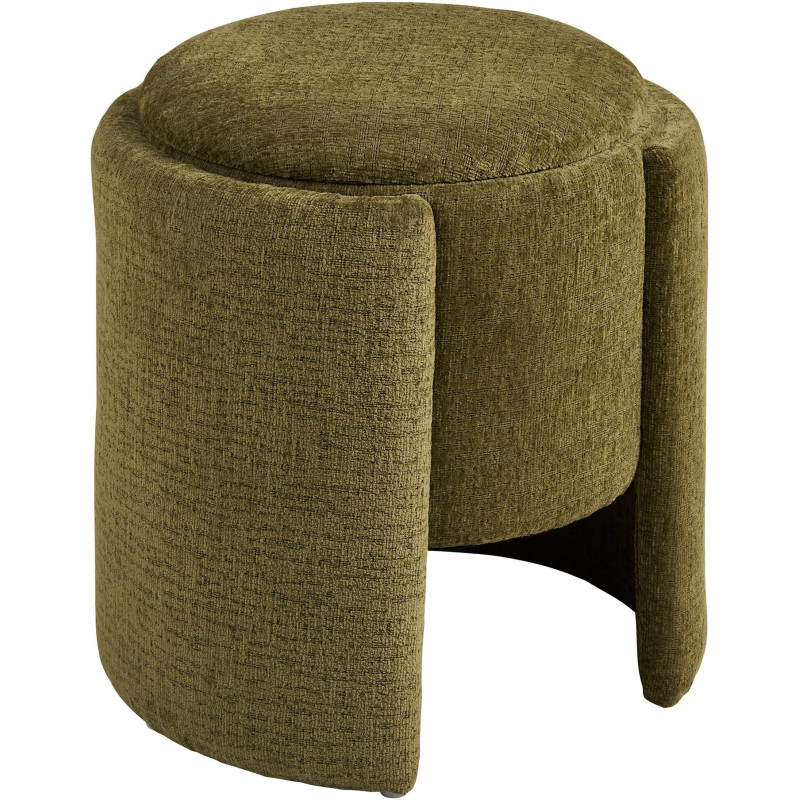 Walsdorf Pouf - Pouf, green ø42x43,5 cm, HN1315 