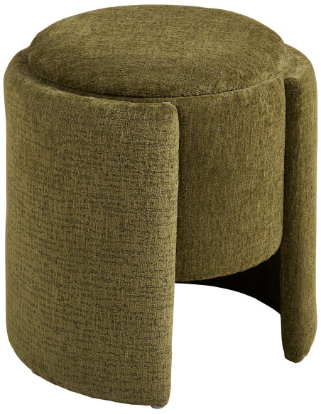 Walsdorf Pouf - Pouf, green ø42x43,5 cm, HN1315 