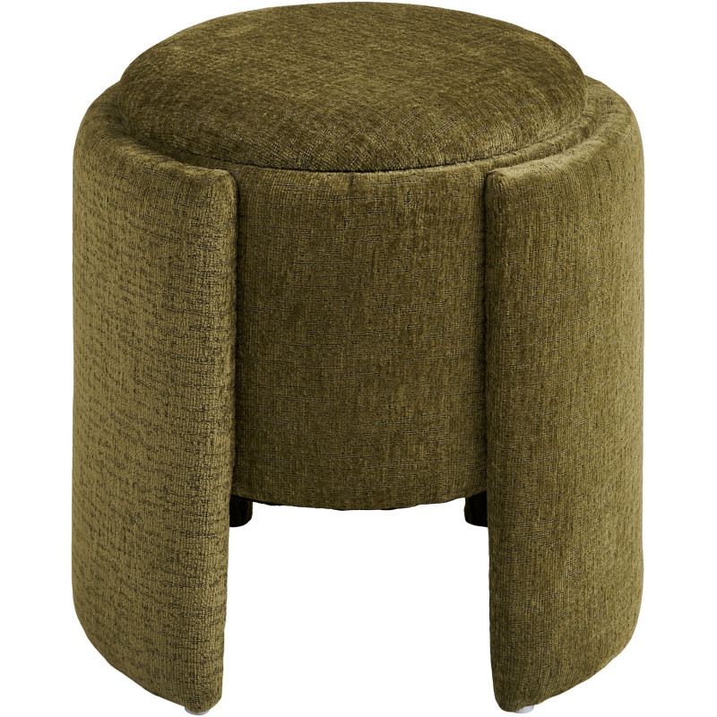Walsdorf Pouf - Pouf, green ø42x43,5 cm, HN1315 