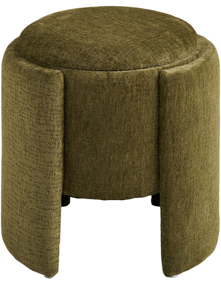 Walsdorf Pouf - Pouf, green ø42x43,5 cm, HN1315 