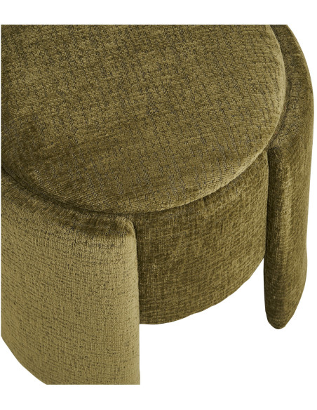Walsdorf Pouf - Pouf, green ø42x43,5 cm, HN1315 