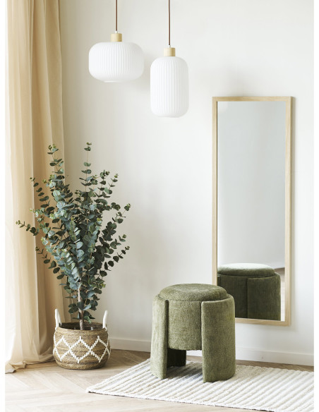 Walsdorf Pouf - Pouf, green ø42x43,5 cm, HN1315 