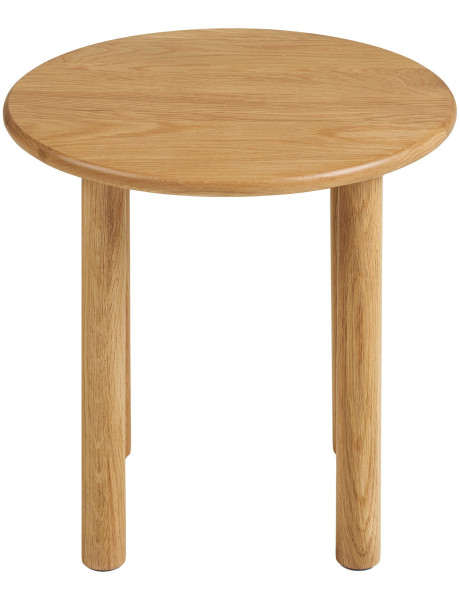 Table d'appoint ronde en bois de chêne Ø40 x H40 cm Jena 