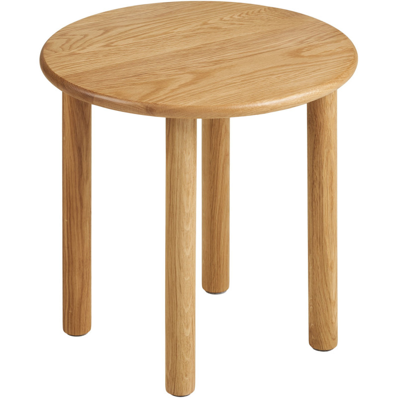 Table d'appoint ronde en bois de chêne Ø40 x H40 cm Jena 