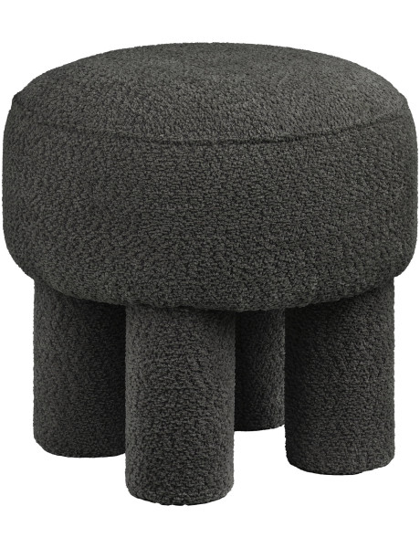 Canberra Pouf - Pouf, charcoal ø43x43 cm, HN1312 