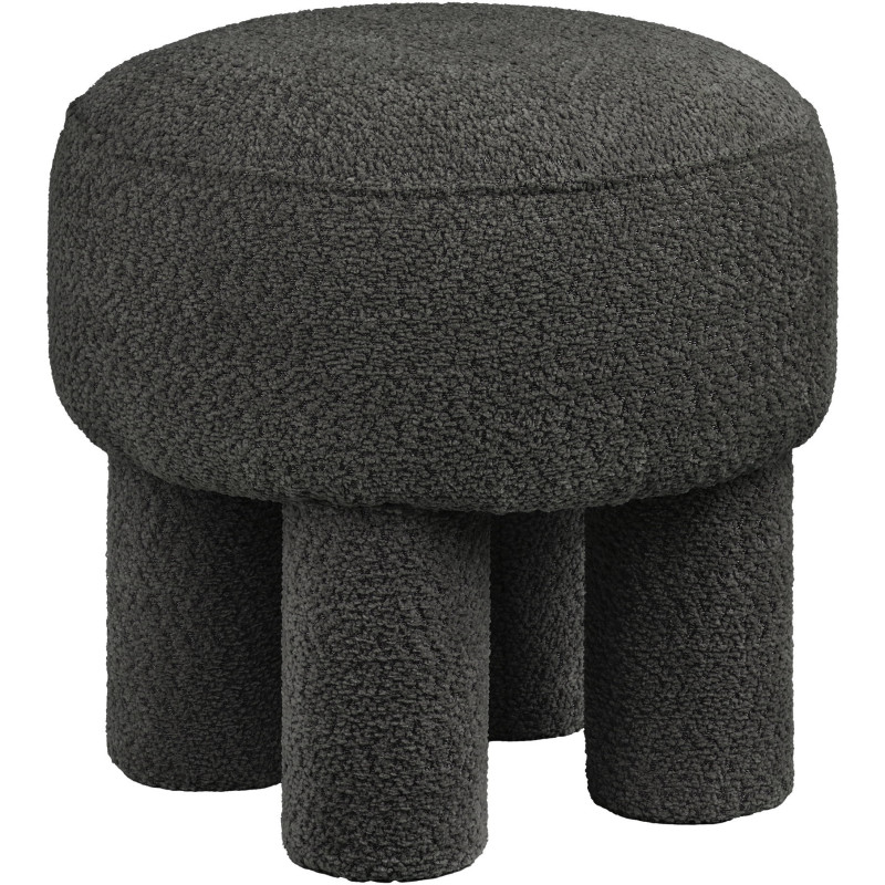 Canberra Pouf - Pouf, charcoal ø43x43 cm, HN1312 