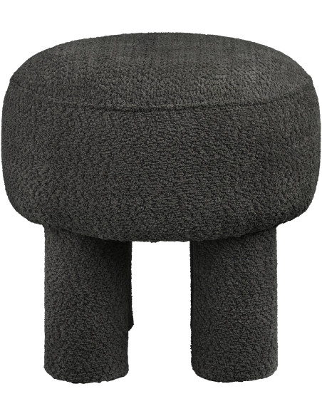 Canberra Pouf - Pouf, charcoal ø43x43 cm, HN1312 