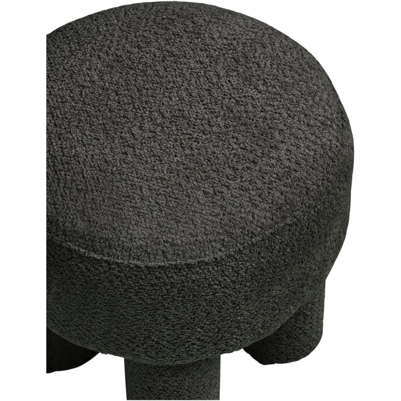 Canberra Pouf - Pouf, charcoal ø43x43 cm, HN1312 