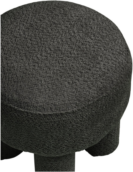Canberra Pouf - Pouf, charcoal ø43x43 cm, HN1312 