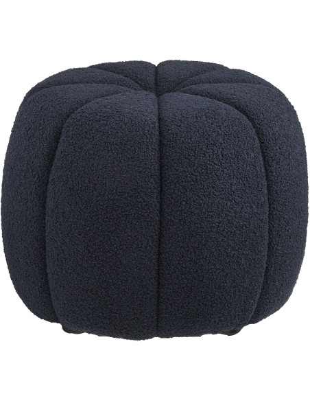 Paisley Pouf - Pouf, navy ø48x38 cm, HN1311 