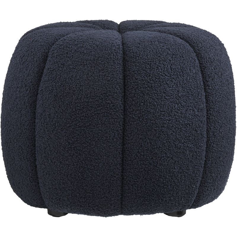 Paisley Pouf - Pouf, navy ø48x38 cm, HN1311 