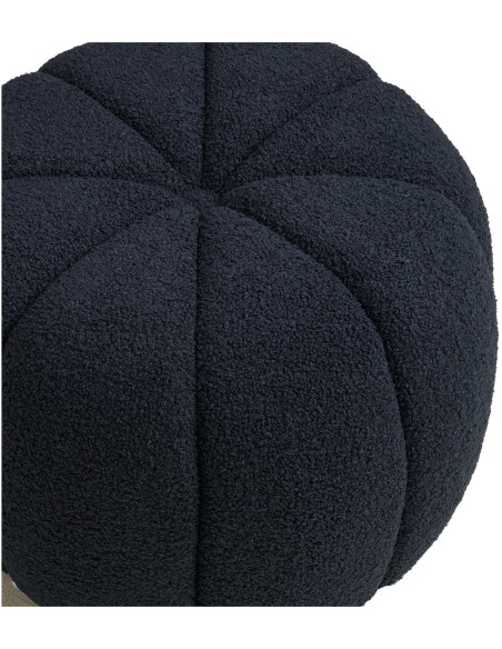 Paisley Pouf - Pouf, navy ø48x38 cm, HN1311 