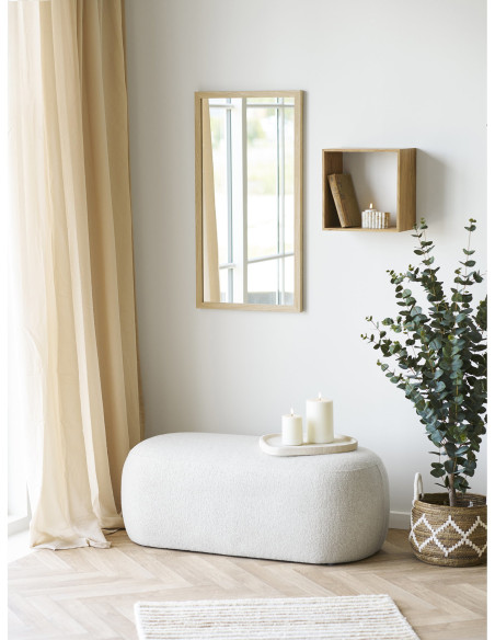 Blossomville Bench - Bench, sand 100x50x38 cm, HN1083 