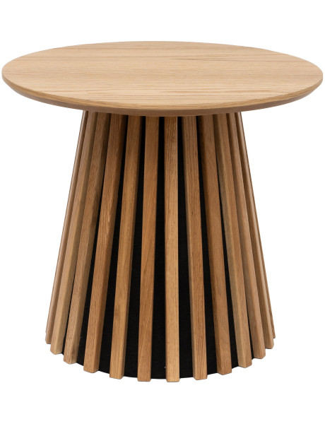 Table d’appoint Ø50 x H45 cm chêne naturel Osaka 