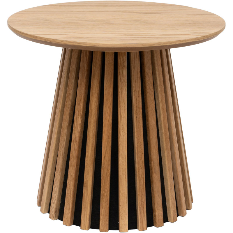 Table d’appoint Ø50 x H45 cm chêne naturel Osaka 