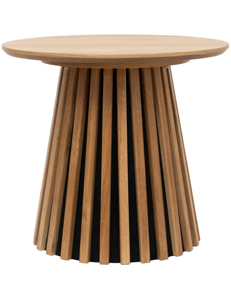 Table d’appoint Ø50 x H45 cm chêne naturel Osaka 