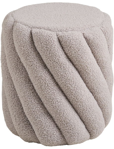 Sana Pouf - Pouf, grey ø38x40 cm, HN1082 