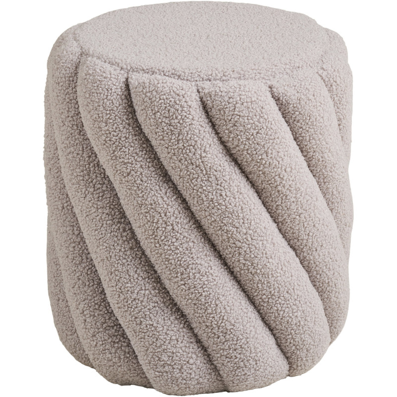 Sana Pouf - Pouf, grey ø38x40 cm, HN1082 