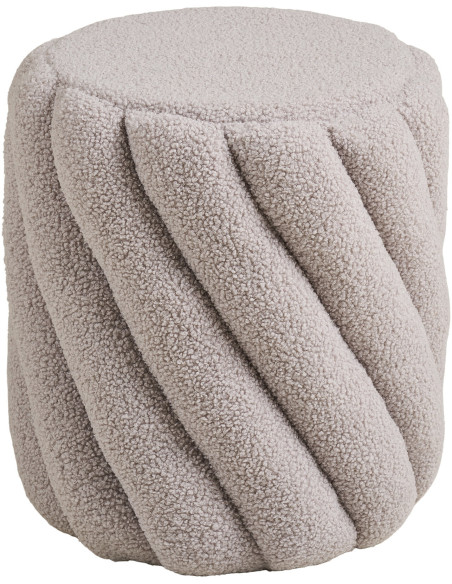 Sana Pouf - Pouf, grey ø38x40 cm, HN1082 